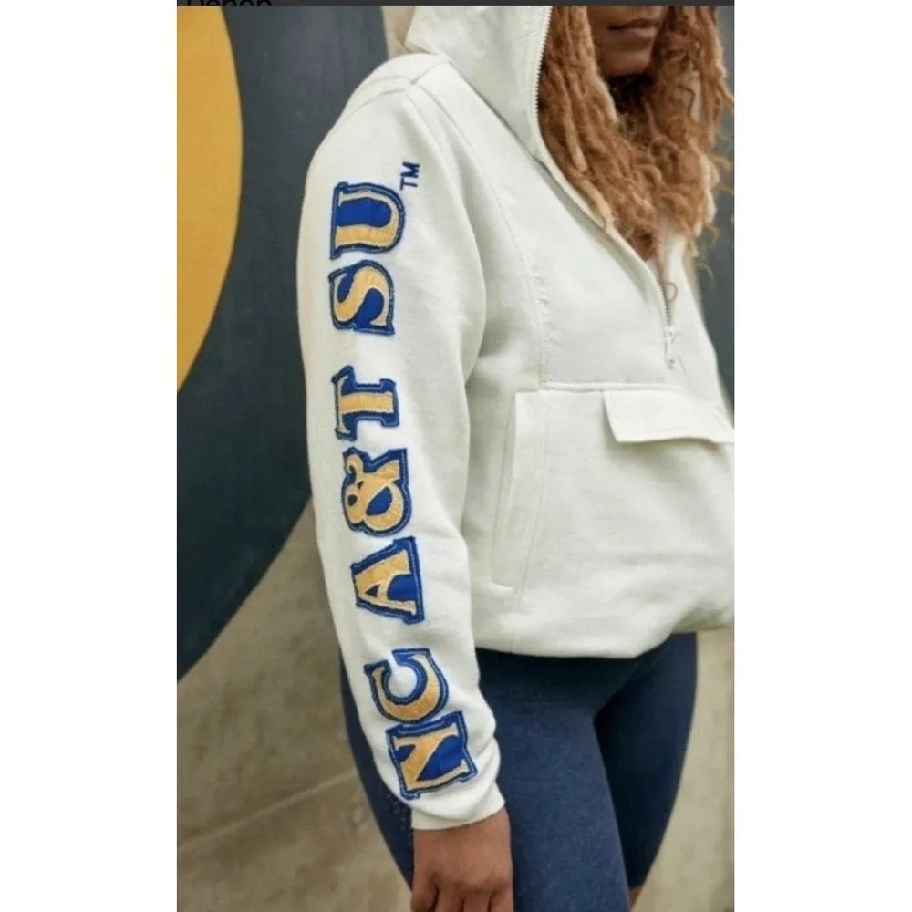 North Carolina A & T Sweatshirt Free People Movement Summer Class Hoodie